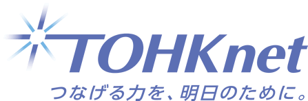 ロゴマーク（スローガン一体型）_TOHKnet（トークネット）